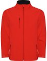 Kinder Softshell Jas Nebraska Roly SS6436 Rood